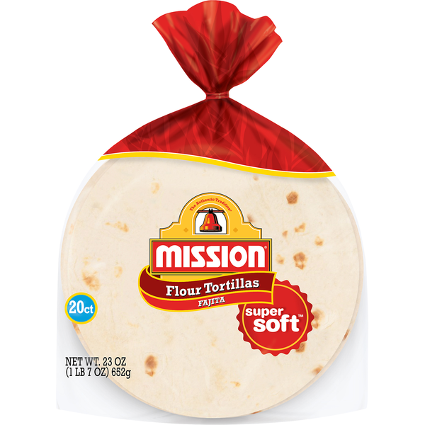 Mission Super Soft Fajita Flour Tortillas