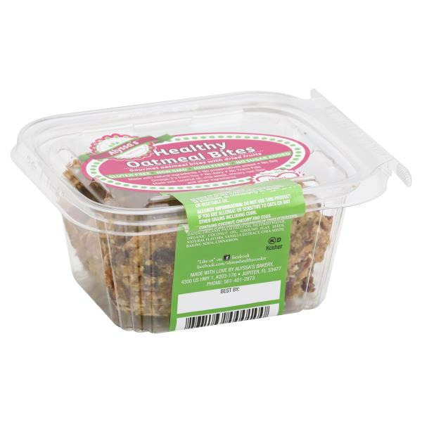 Alyssas Cookies Healthy Oatmeal Bites