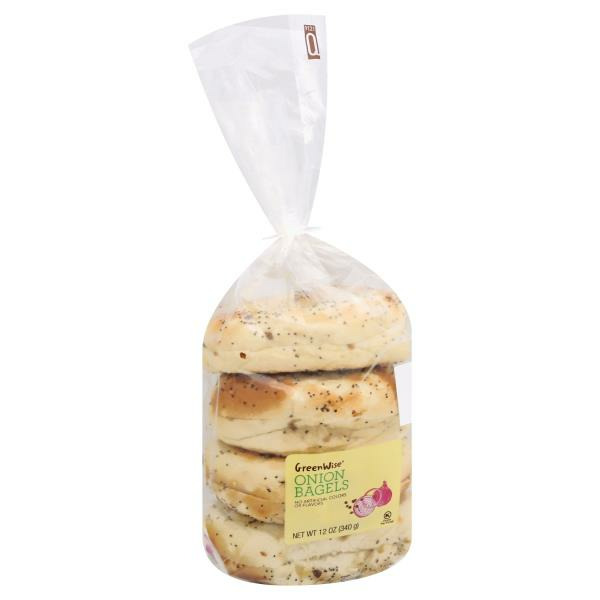 Bakery Onion Sliced Bagels